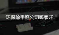 环保除甲醛公司哪家好