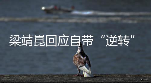 梁靖崑回应自带“逆转”属性：其实跟自己打法有关系