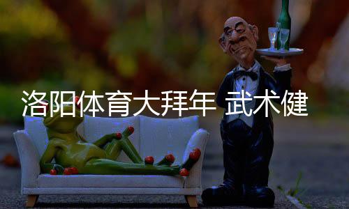 洛阳体育大拜年 武术健儿风采展