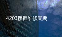 4203摆据维修周期